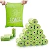 GWT Dog Poop Bags Rolls 9″x13″ Certified Home Plant Based Doggie Bags for Poop 270 Count Pet Waste Bags for Outside and Backyard