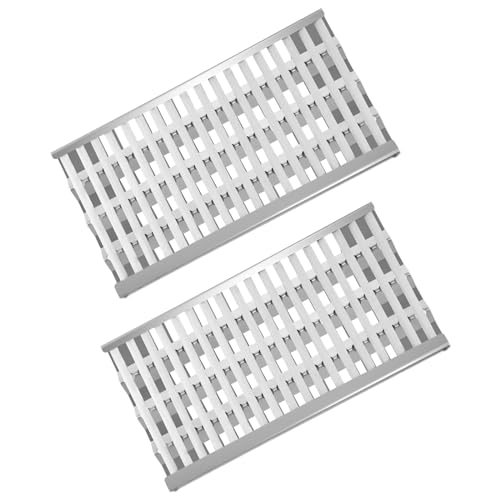 Boloda 18 5/8 Stainless Steel Grill Heat Plates Shield Flame Tamer Ceramic Rod Complete DCS Grill Replacement Parts for 27DBQR 27DBR BGA48-BQARL 36EBQAR 48DBQ