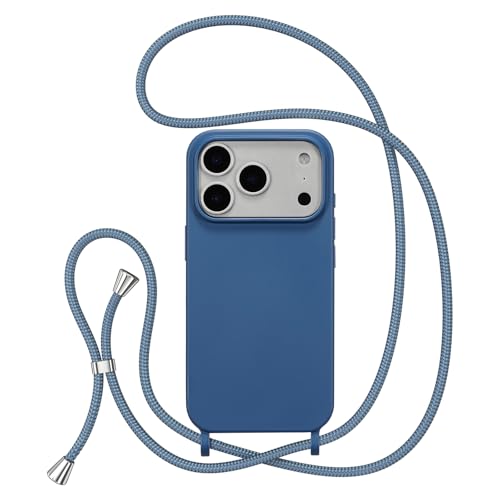 ZTOFERA Crossbody Case for iPhone 18 Pro Max/iPhone 17 Pro Max,Dark Blue