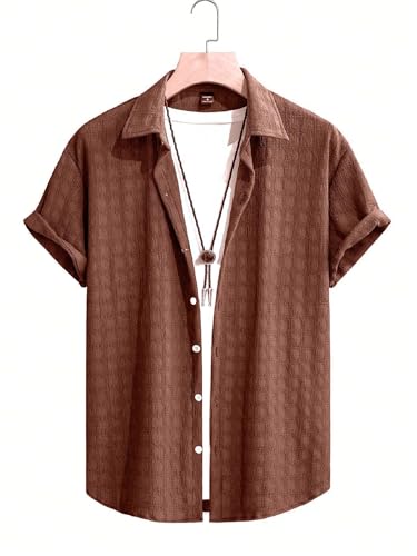 Image of Lymio Men Polyester Loose Casual Shirt || Stylish (Insta)