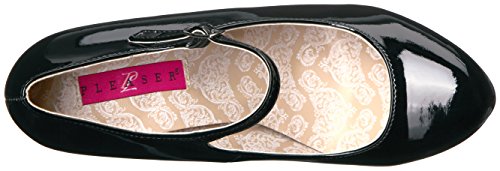 Pleaser Pink Label Women's Chloe02/B Platform Pump, Black Patent, 16 M Us #TOP4