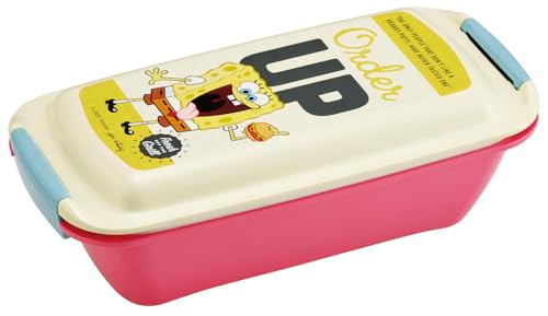 Skater PTLB6B-A Biomass Easy to Clean Lunch Box, 1-Tier, 18.0 fl oz (530 ml), Fluffy Serving Container, Dome-Shaped Lid, Dishwasher Safe, Microwave Safe, Made in Japan