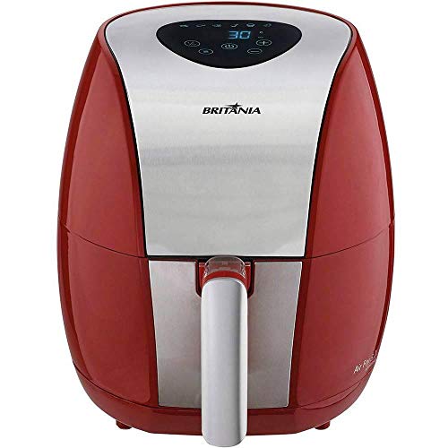 Fritadeira air fry, Digital Bfr03vi, 3.2L, Vermelho, 110v, Britânia