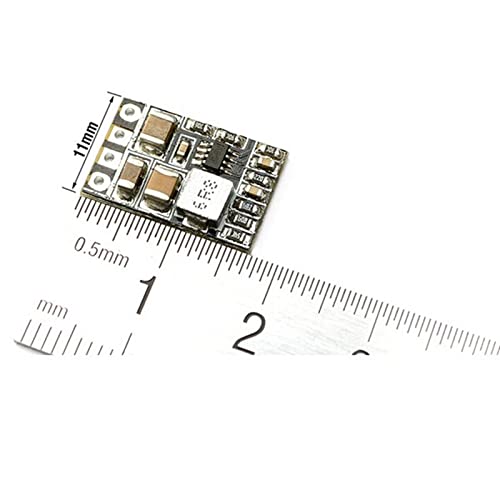 2PCS 11x17x3mm 1g MATEK Micro BEC 7-21V to 5V/12V-ADJ Adjustable Voltage Dual BEC Board for RC Model Airplane DIY Parts