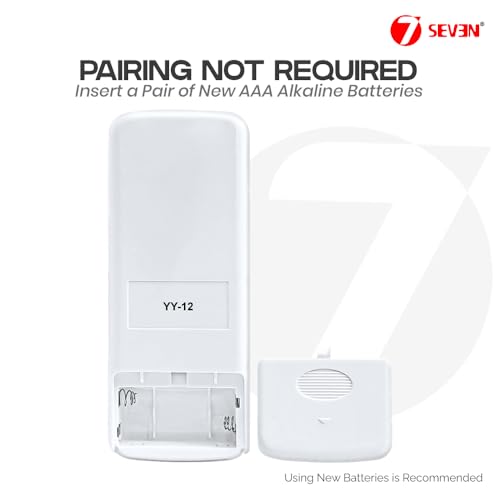Image of 7SEVEN Compatible for Blue Star AC Remote Original 12 Model Suitable 1 1.5 2 Ton Split and Window Air Conditioner - Match Exactly to Replicate Genuine Remote Function