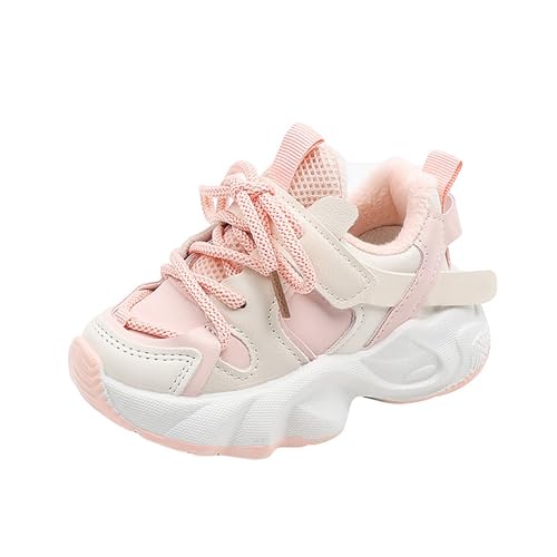 F𝘂r Lined Winter Chunky Sneakers for Girls Kids Fashion Warm Cozy Fleece Lined Comfortable Outdoor Winter Boots