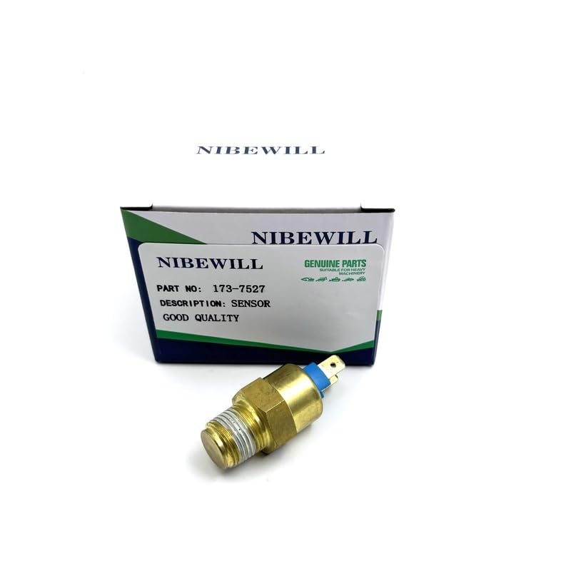 Temperature Sensor 173-7527 for Caterpillar CAT Engine 3054 3056 Loader 416D 420D 424D 428D 430D 432D 438D 442D 908 924G
