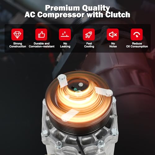 Image of cciyu Air Conditioning Compressor for Mitsubishi Eclipse Endeavor Galant