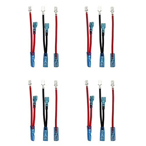 Image of 4 Sets 5 Pin Jumper Wire Cable Wiring Kit for On /Off Rocker Switch Mount