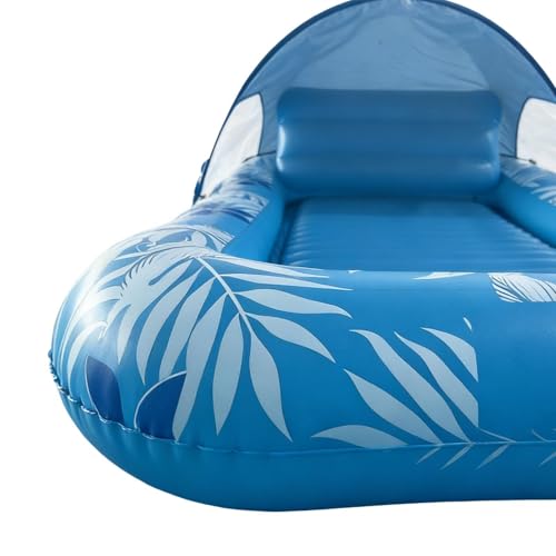 Matelas double gonflable avec support de chaise longue double ergonomique - 7