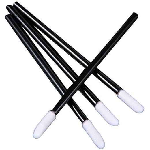 NESA Disposable Makeup Brush Set 50 Pcs - Black