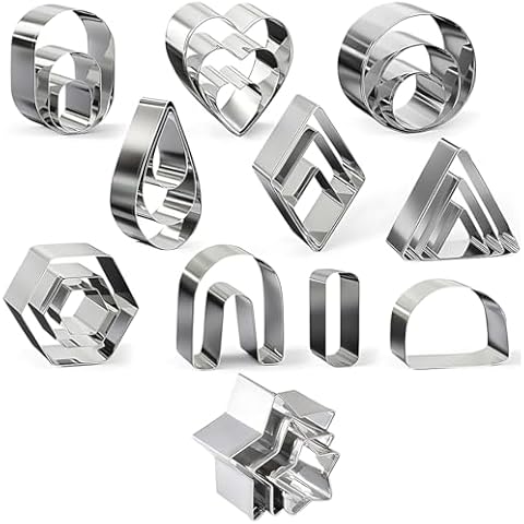 36 PCS Mini Cookie Cutter Set by DHKFXKT Cover