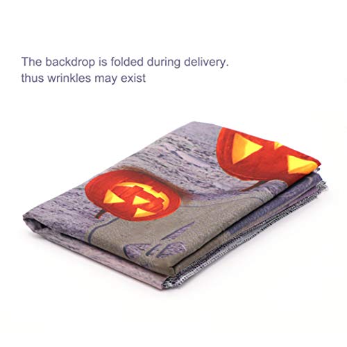 FunPa Photography Background Novidade Horrible Photo Backdrop Studio Prop para Halloween