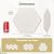 48 Pack High Density Hexagon Acoustic Panels, TONOR 12"x 10"x 0.4" Soundproof Wall Panels, Sound Absorbing Panels for Interior Wall Décor, Peel and Stick Modern for Studio, Office, Home, Beige