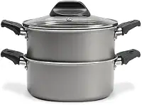 Brinox - Cozi Vapor com Tampa 1,45L Especiarias - Prata