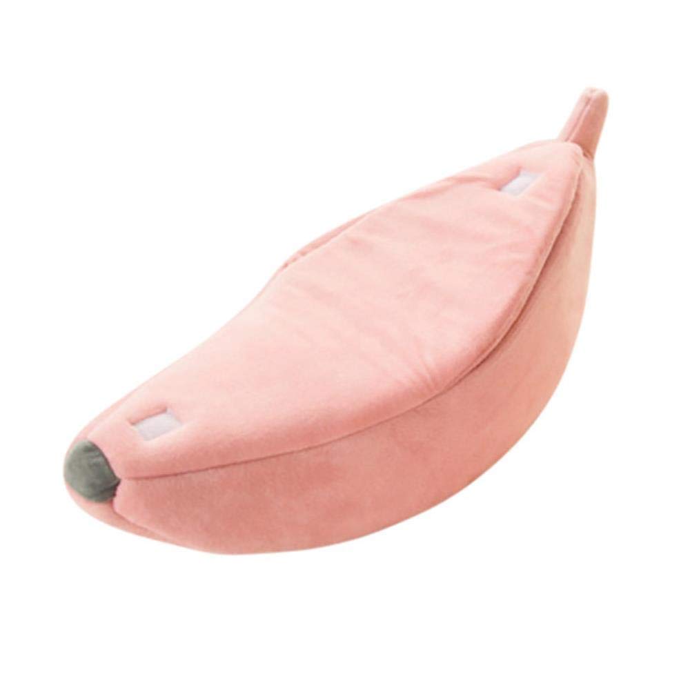 Tapis pour chien et chat anti-stress : matelas rose L durable pour grand chiot
