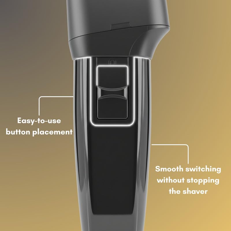 Image of ASBAH Tri Shaver Professional Shaver- Triple Shaving Heads, Ideal for Balding, Type-C Charging, Lithium-Iron Battery, Cordless Grooming Tool - 1 Year Warranty & Lifetime Repairs