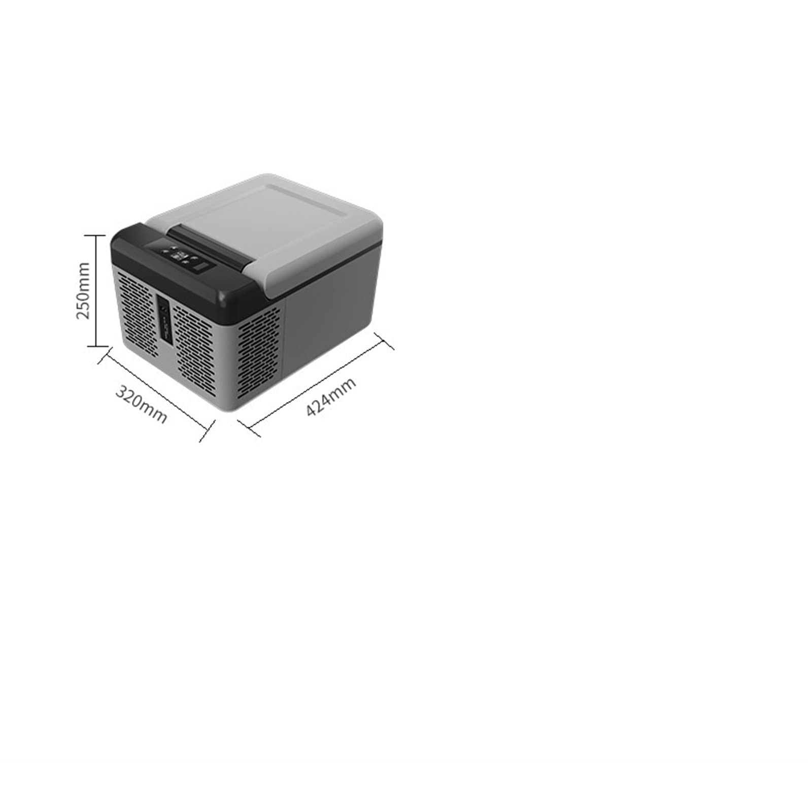 Mini lodówka przenośna elektryczna lodówka/zamrażarka lodówka 9 litrów na kemping podróże do użytku domowego na zewnątrz