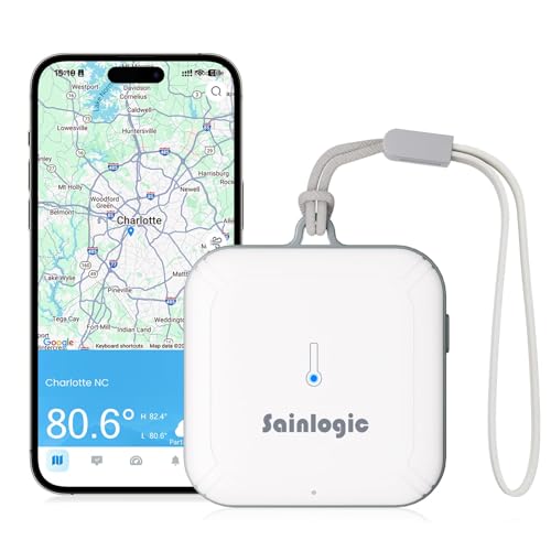 Sainlogic Smart Portable Weather Station SA3 with 24H/7D Weather Forecast by Weatherseed® AI,WiFi Thermometer Hygrometer with APP/Email Alerts