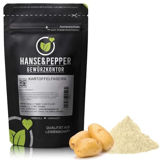 500g Kartoffelfasern Low Carb Karttoffelbrot Ballaststoffreich Karttofelmehl