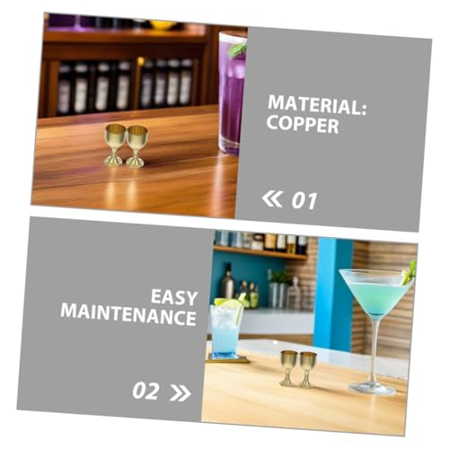 Cáliz de comunión y tazas de vino PRETYZOOM para decorar mesas de fiesta y cenas importantes 4