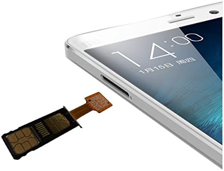 XSC Dual SIM Card Micro SD Adapter for Android Extender 2 Nano SIM Micro SIM Mini SIM Adapter for XIAOMI REDMI Note 3 4 3s PRO Max and Samsung Huawei Smart Phones (Nano sim)