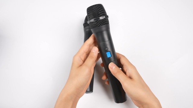JB Systems HF-MIC Draadloze handmicrofoon voor gebruik met de HF-TWIN RECEIVER