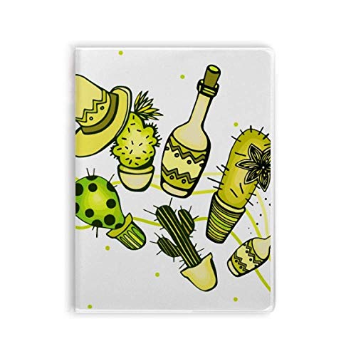 Sombrero México Desert Cactus cuaderno mexicano ideal para organizar tus viajes y apuntes de clase