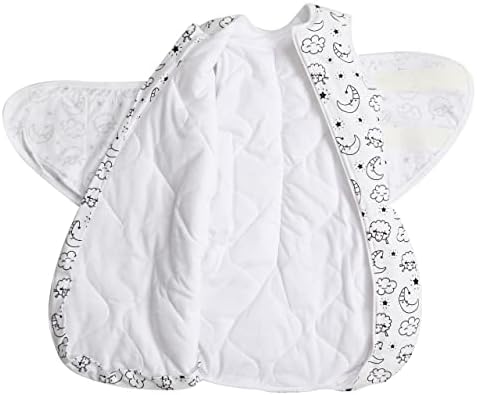 MKW Babies 100% Cotton Baby Swaddle Sleeping Bag ¨C Autumn Winter Sleep Sack, Best Product for Long Night Sleep, Excellent Gift for 0-6 Months (3-6 Month, 3.5 Tog)