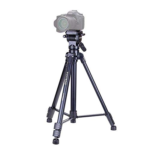 Image of Yunteng 880 VCT-880 Portable Aluminum Tripod for Canon Nikon Sony DSLR Cameras ( Black )