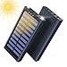 Produktbild Aikove Solar Powerbank, 24000mAh Externer Akku, 4 USB mit 2.4A Ausgänge Tragbares Ladegerät für Aktivitäten im Freien, USB-C Eingang Schnellladen Power Bank Kompatibel für Handy und Tablet