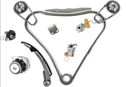 3.5 VQ35DE Engine Timing Chain Kit w/Water Pump For Infiniti