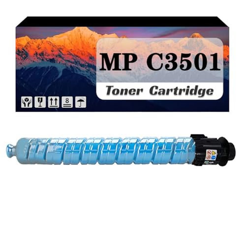 Cartouche de toner cyan compatible Ricoh MP C3001 C3501 C3501C haute capacité