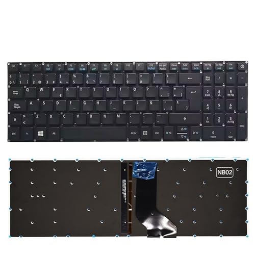 Clavier Aspire E15 E5-573G retroeclaire pour ordinateur portable Acer