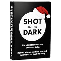 Shot in the Dark: Christmas Quiz Edition | 2+ players | Adults, Teens, Kids & Families | Ideal Christmas Stocking Filler Gift