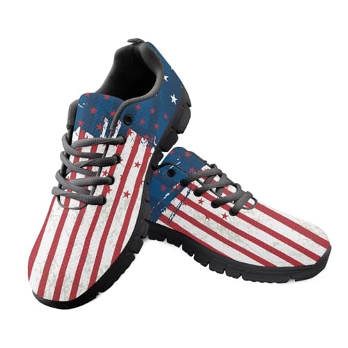 Coloranimal Road Running Sneakers for Unisex Women Men Lace-up Athletic Trainers Footwear3