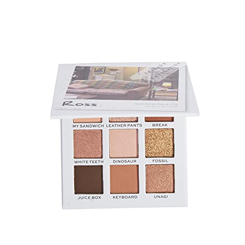 Makeup Revolution X Friends Ross Eyeshadow Palette, Eye Makeup Palette Set, Eye Shadow Palette Set, Makeup Palettes Makeup Revolution X Friends Ross Eyeshadow Palette, Eye Makeup Palette Set, Eye Shadow Palette Set, Makeup Palettes