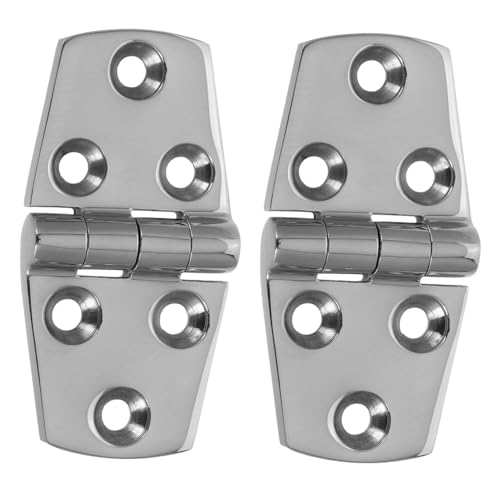 BESPORTBLE Stainless Steel Hinge for Marine Rv Door Hinge Boat Deck Fitting Marine Grade Heavy Duty Tool