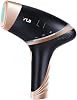 Yui Iplv15 Pro Body-Face-Bikini Head جهاز إزالة الشعر بالليزر الجليدي التلقائي واليدوي غير المؤلم باللون الأسود