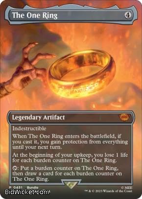 The One Ring (451) (Bundle) (Borderless) Magic: The Gathering Card