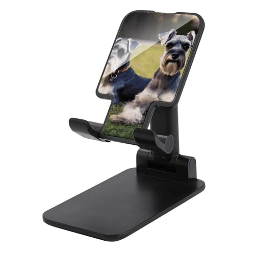 Support de téléphone pour adulte Schnauzer idée cadeau originale