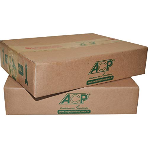 ACP Plástico para Pasta Catalogo Oficio, 0,06mm, Cristal, ACP, Pacote de 100