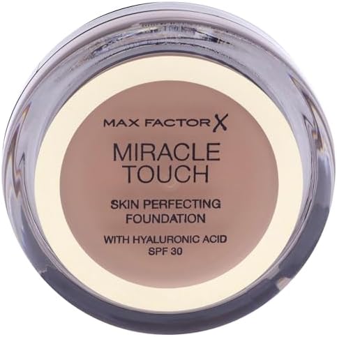 Max Factor Miracle Touch Liquid Illusion Foundation, No. 85 Caramel,1per Pack (1 x 11.5 g)