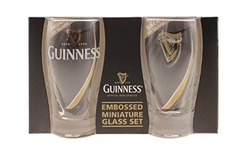 Guinness Mini Pint Shot Glass 2pk by Guinness Cover