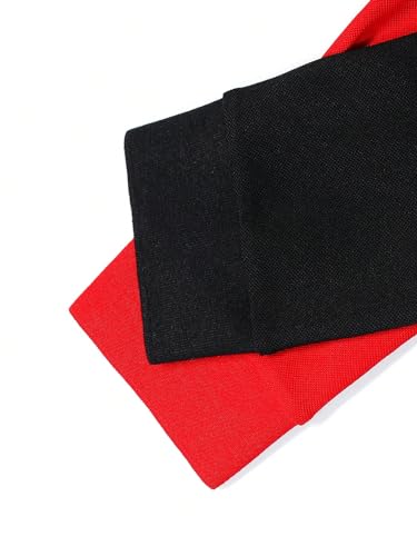 SOLY HUX Men's Golf Color Block Tennis Shirts Long Sleeve Collared Business T-Shirt4