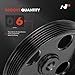 A-Premium Power Steering Pump Pulley Compatible with Jeep Grand Cherokee 2005-2007, Commander 2006-2008, Liberty 2007-2012 & Dodge Nitro 2007-2008, 3.7L 4.7L
