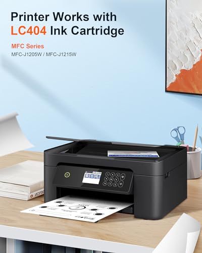 Image of E-Z Ink Pro Compatible Ink Cartridges Replacement for Brother LC 404 Black LC404 BK LC404BK LC404 Ink Cartridges to use with Brother MFC-J1205W MFC-J1215W Printer (1 Pack)