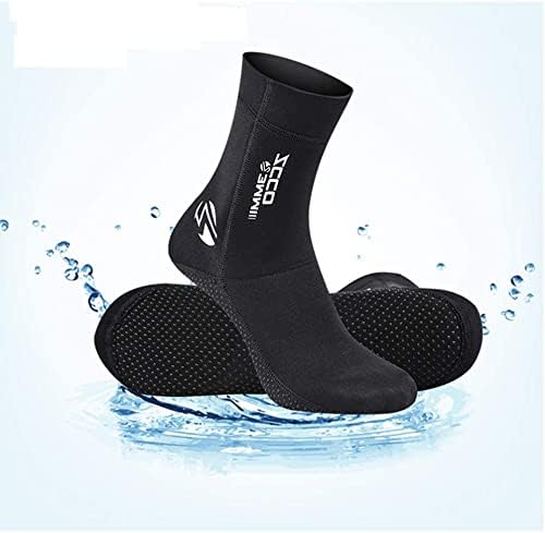 Miniatura 3 de Calcetines de neopreno para buceo, calcetines de buceo, botines de aleta para hombres y mujeres, calcetines de surf de 0.118 pulgadas (0.118 in),