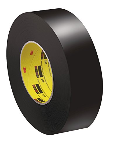 Image of Scotch 94615 Resistant Tape 226 Black, 48inx60 yd 10.6 mil, 226, Polyethylene /Crepe Paper, Black ()