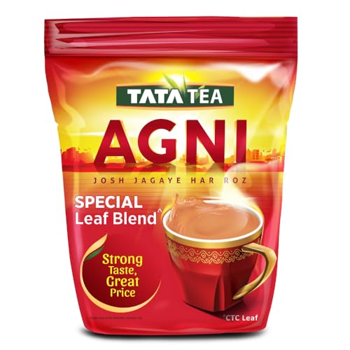Image of Tata Tea Agni, Special Leaf Blend with Strong Taste, 1Kg Pouch, Assam